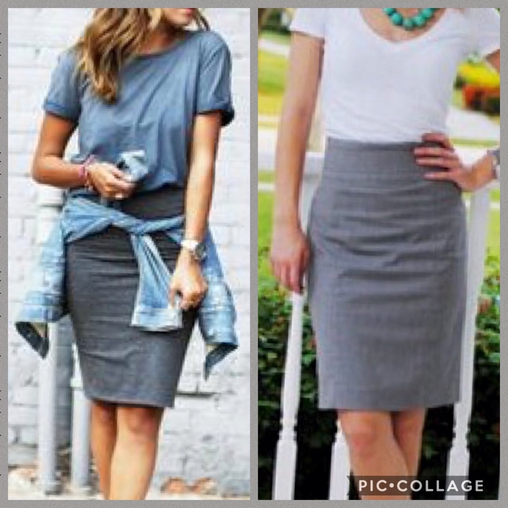 SOLD Gray New York & Company Skirt